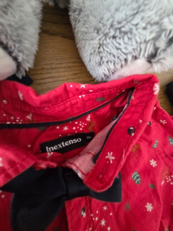 Ensemble garçon complet noël 9 mois dont kiabi - photo numéro 7