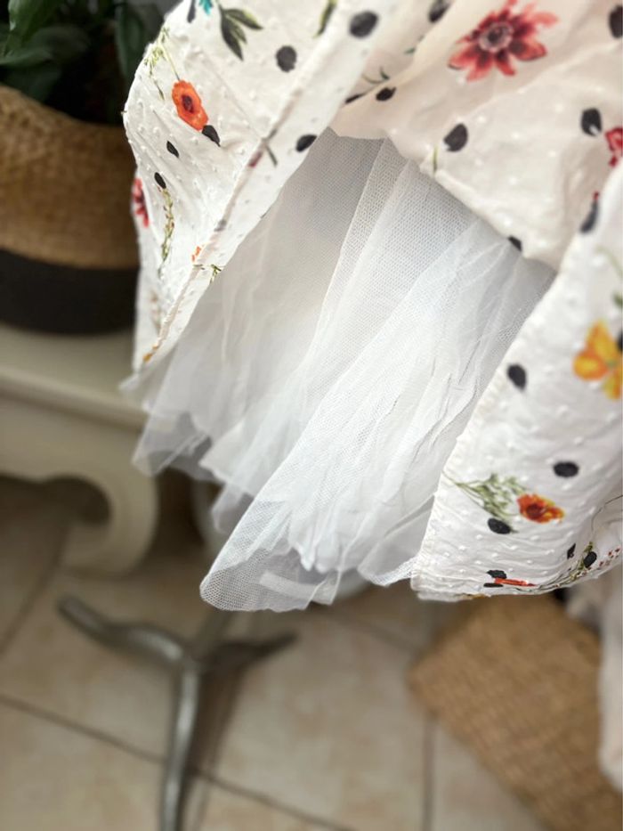 Robe bustier Naf Naf - à motif fleuris - taille 42/XL - en très bon état - photo numéro 5