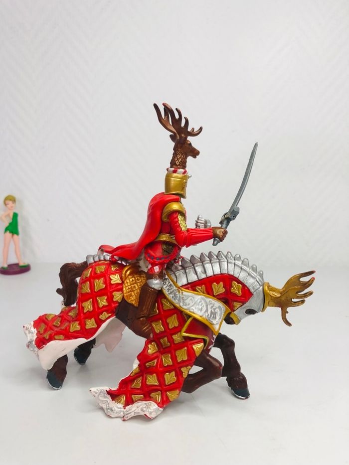 Figurine maître des armes cimier cerf Papo - photo numéro 3