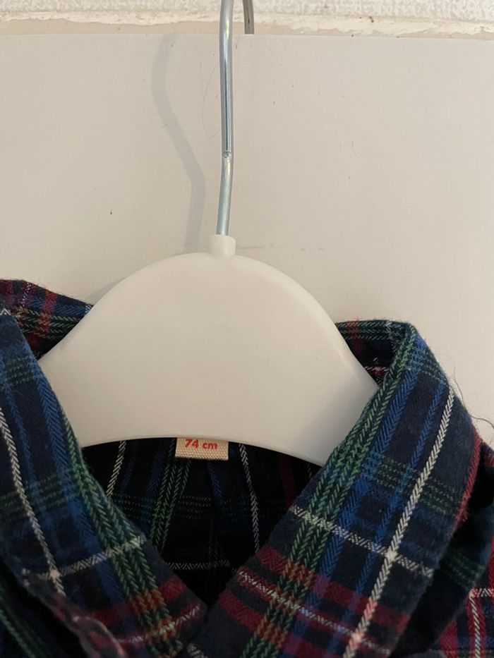 Chemise à carreaux Noël 12 mois - photo numéro 6