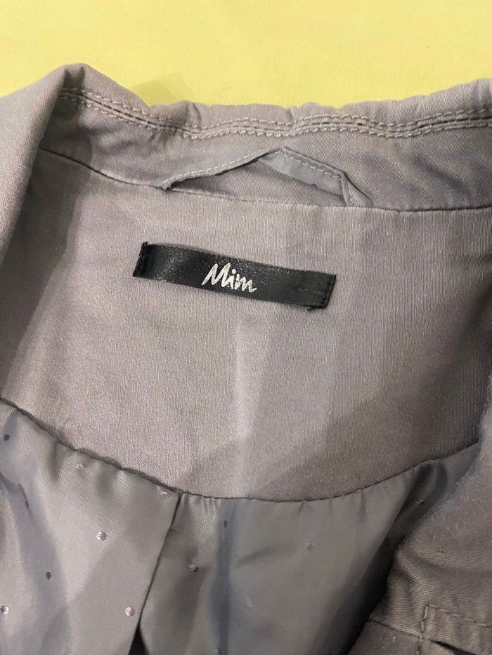 Ensemble tailleur gris mim - photo numéro 7