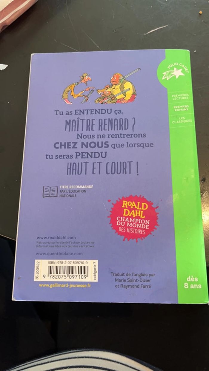 Livre roald dahl - photo numéro 2