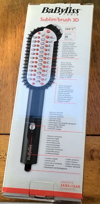 Brosse lissante