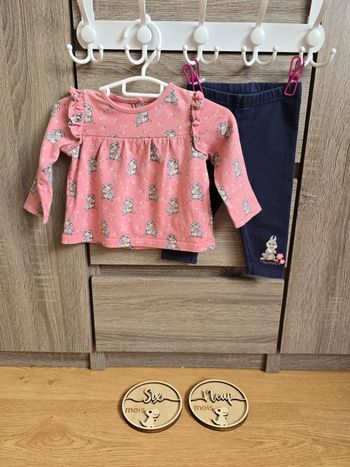 Vêtement Bébé Fille - Ensemble Panpan - Disney CA - 6/9 mois 74 cm