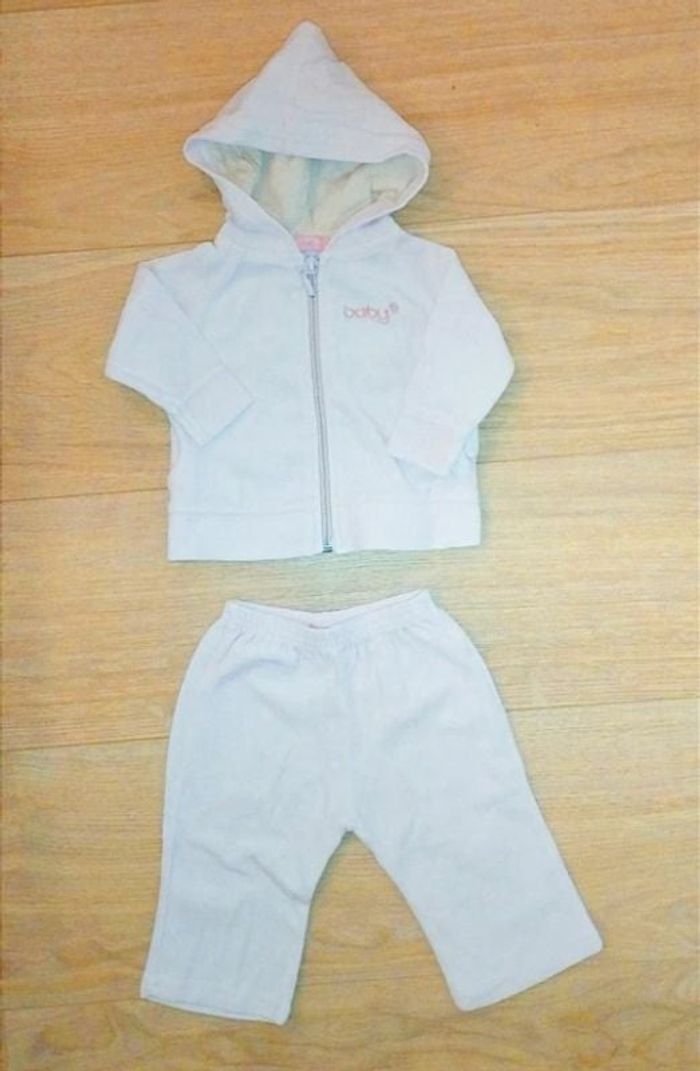 Ensemble jogging velours 1 mois