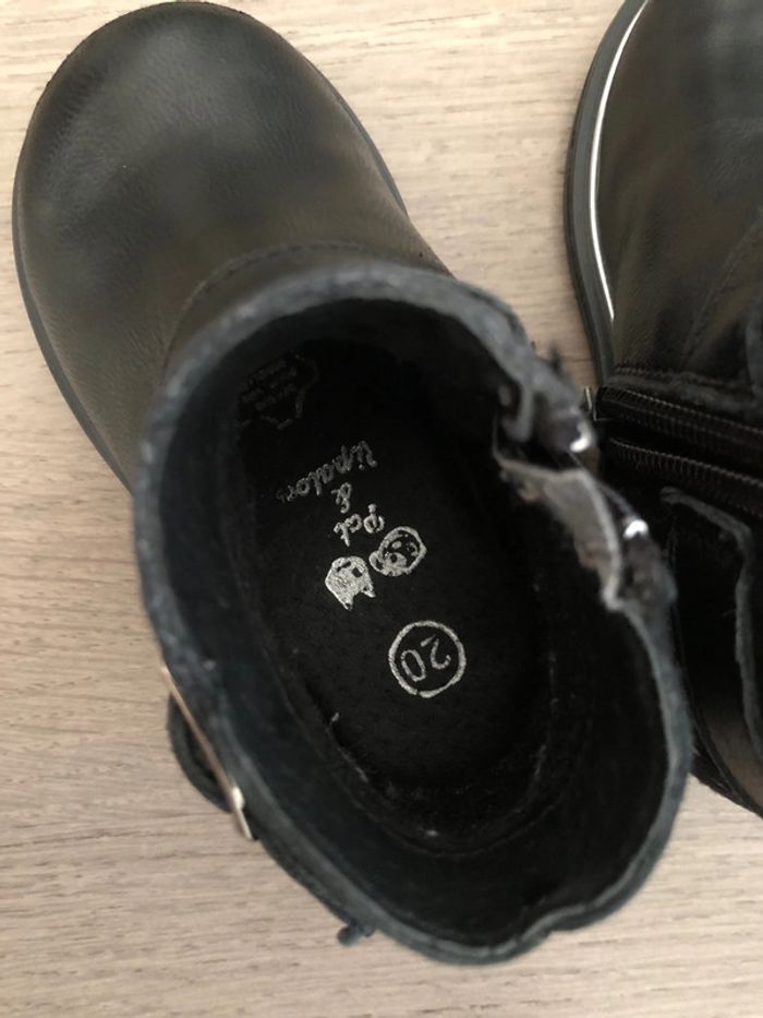 2 paires de bottines fille 20 - photo numéro 6