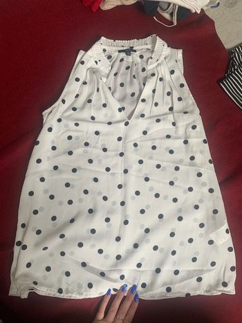 blouse noir et blanche