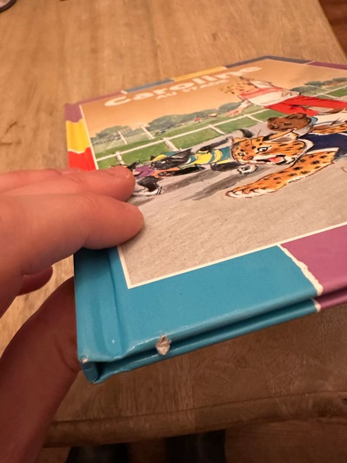 Livre rare difficile à trouver Caroline au stade sport Pierre Probst bd album damiers - photo numéro 4