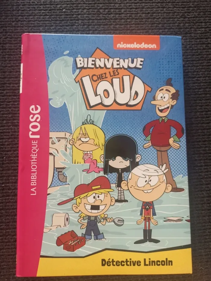 Livre Bienvenu chez les Loud tome 9 détective Lincoln