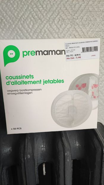Coussinets d'allaitement