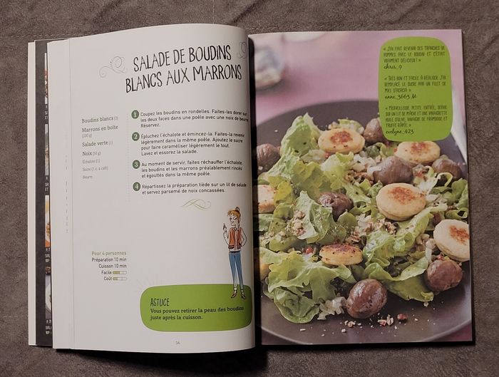 Marmiton C'est quoi ces salades ? Les recettes incontournables Marmiton (Sous la direction de), Zeld - photo numéro 4