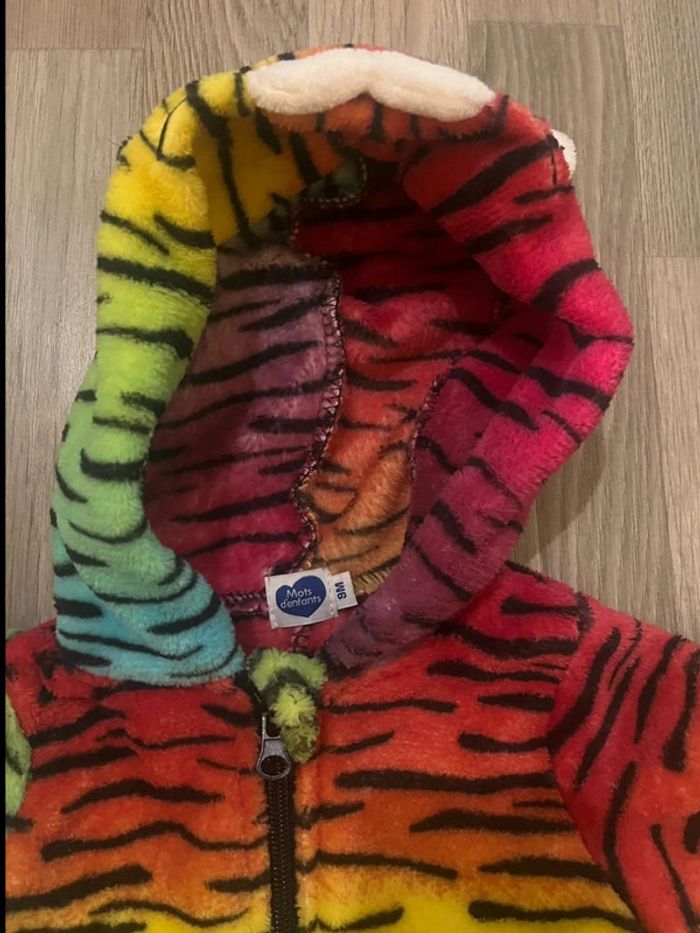 Combinaison sur pyjama pilou pilou - photo numéro 2