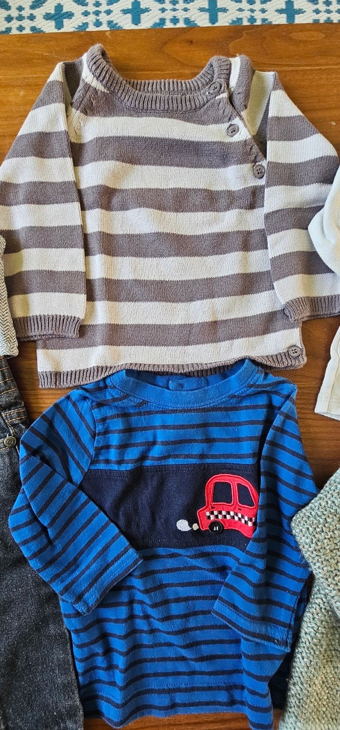 Lot vêtements garçon 6mois - photo numéro 3