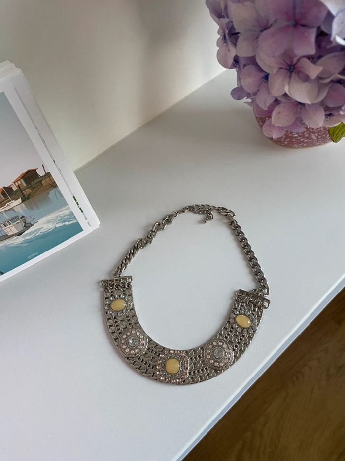 Collier argenté