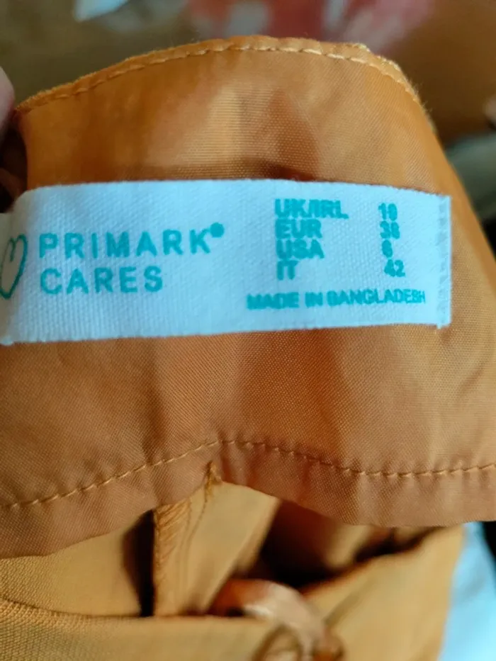 Short taille haute a pince orange t38 - photo numéro 7
