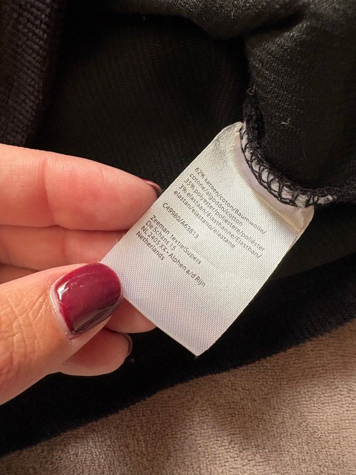 Robe noir femme Zeeman taille 38 en très bon état. - photo numéro 4