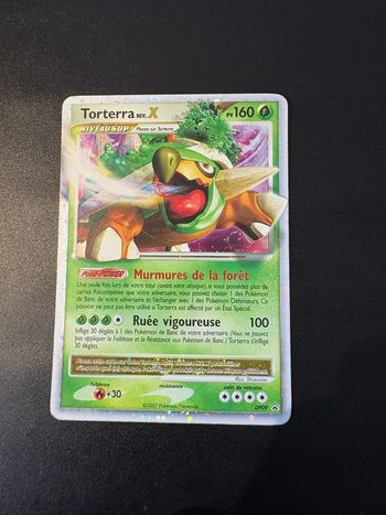 Carte Pokémon Torterra Niv. X DP09 - Promo - Promos Black Star DP Diamant et Perle