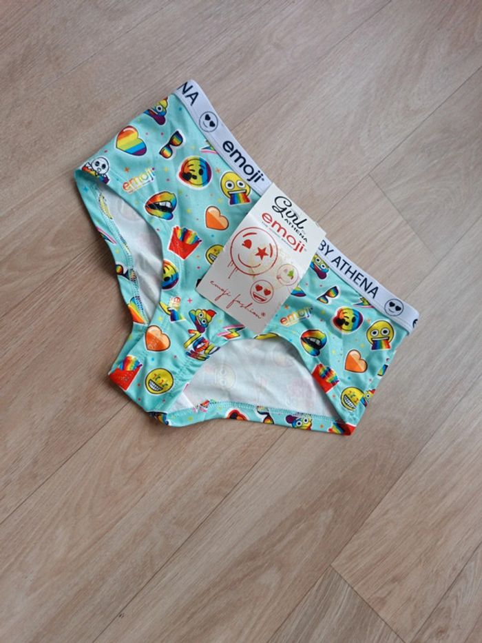 Culotte boxer neuf Athena emoji