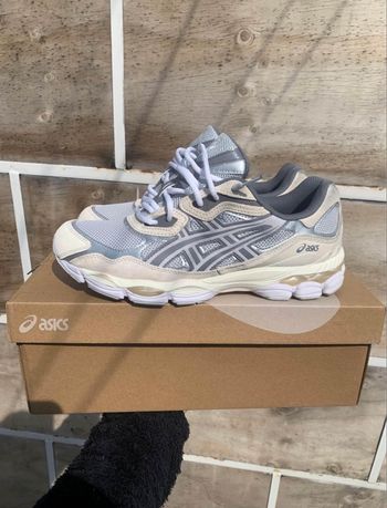 Asics gel nyc gris beige 38