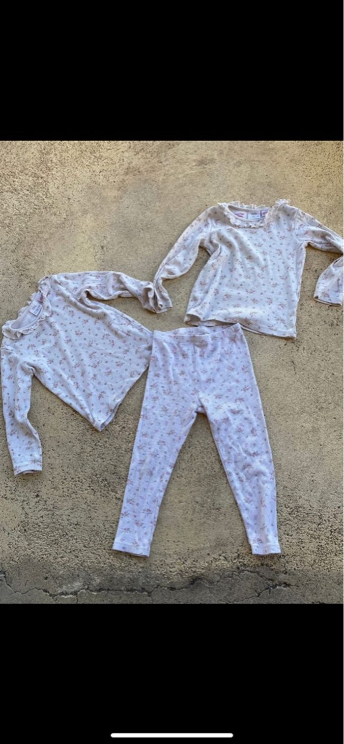 Ensemble Zara fleuri