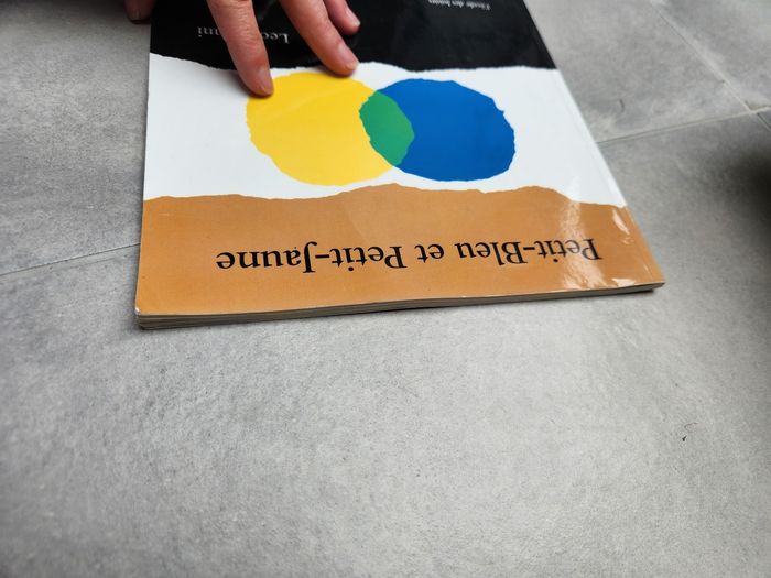 Livre enfant souple : Petit bleu et petit jaune - photo numéro 5