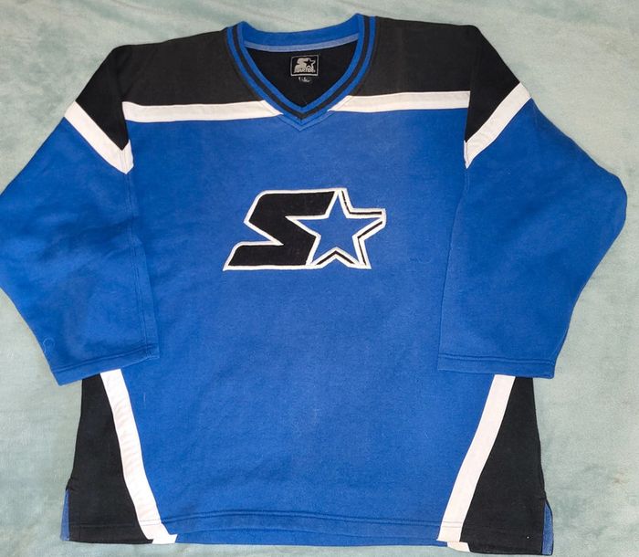 Sweat Crewneck Vintage 90's Y2K Hockey 🏒  Starter  - Taille L
