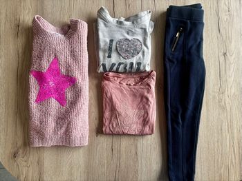 Lot vêtements fille 4 ans – Gémo, Okaïdi, Charlie & Prune – Très bon état