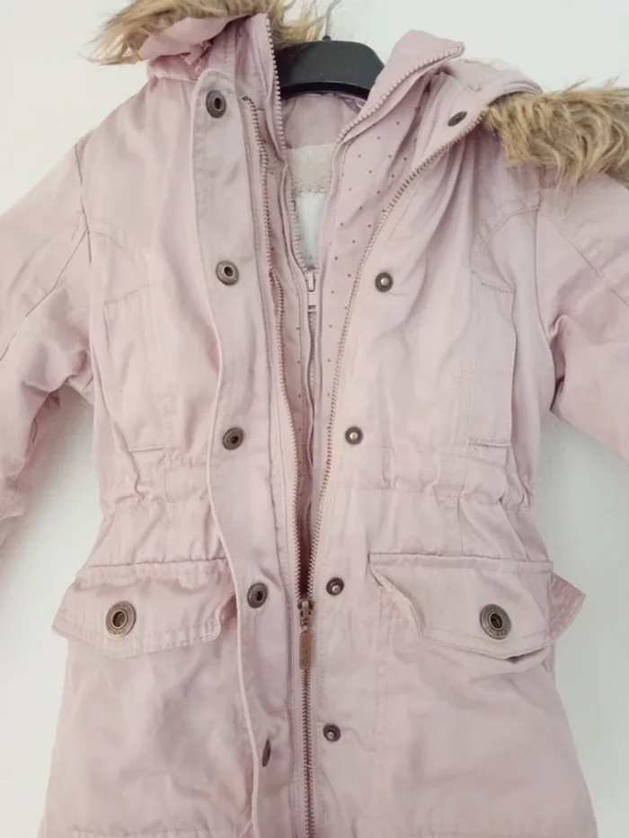 Manteau chaud doudoune hiver fille w - photo numéro 3