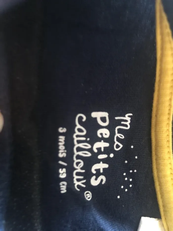 Tee shirt longue manche 3 mois - photo numéro 5