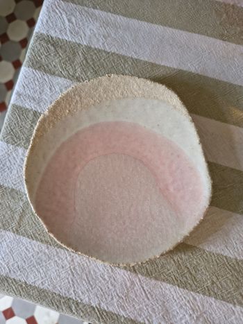 Assiette dessert ou coupelle vide poche jars 