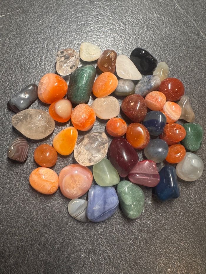 Lot de 260 g de pierres polies – Idéal collection ou création - photo numéro 9