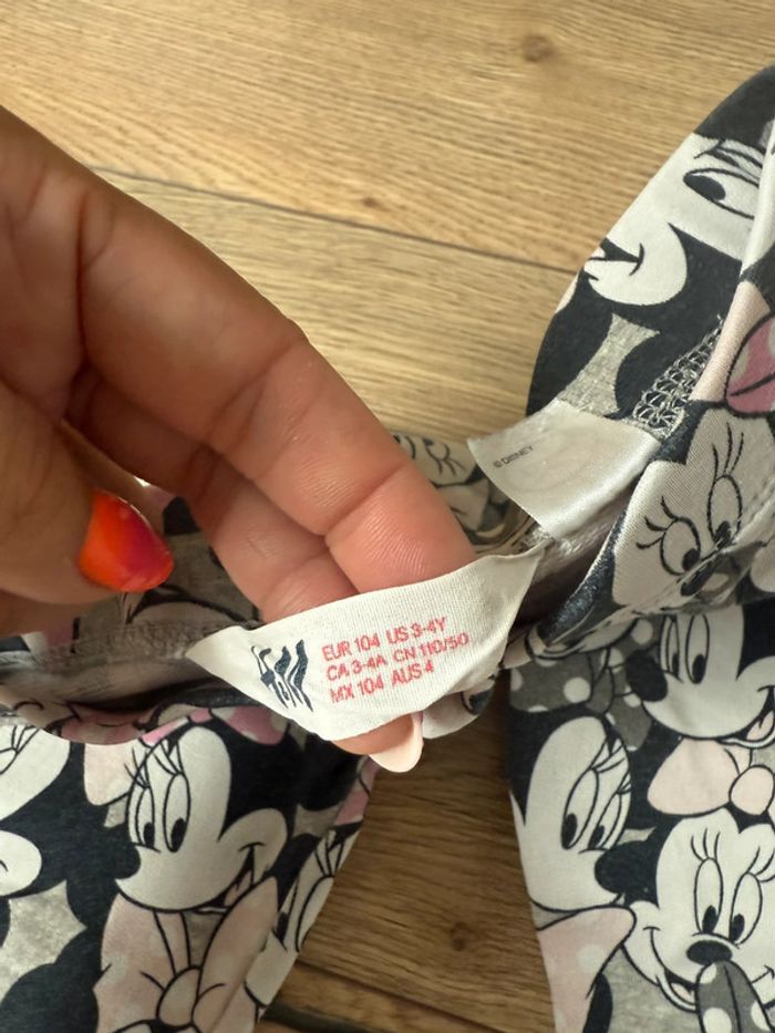 Legging fille H&M Disney Minnie taille 104 cm - photo numéro 4