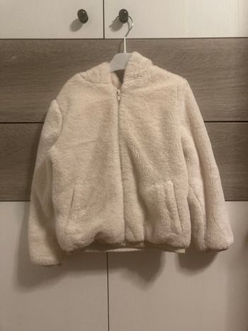 Gilet fausse fourrure 8 ans