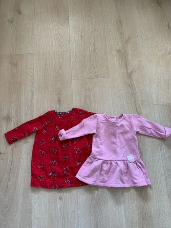 Lot 2 robes 18 mois petit bateau