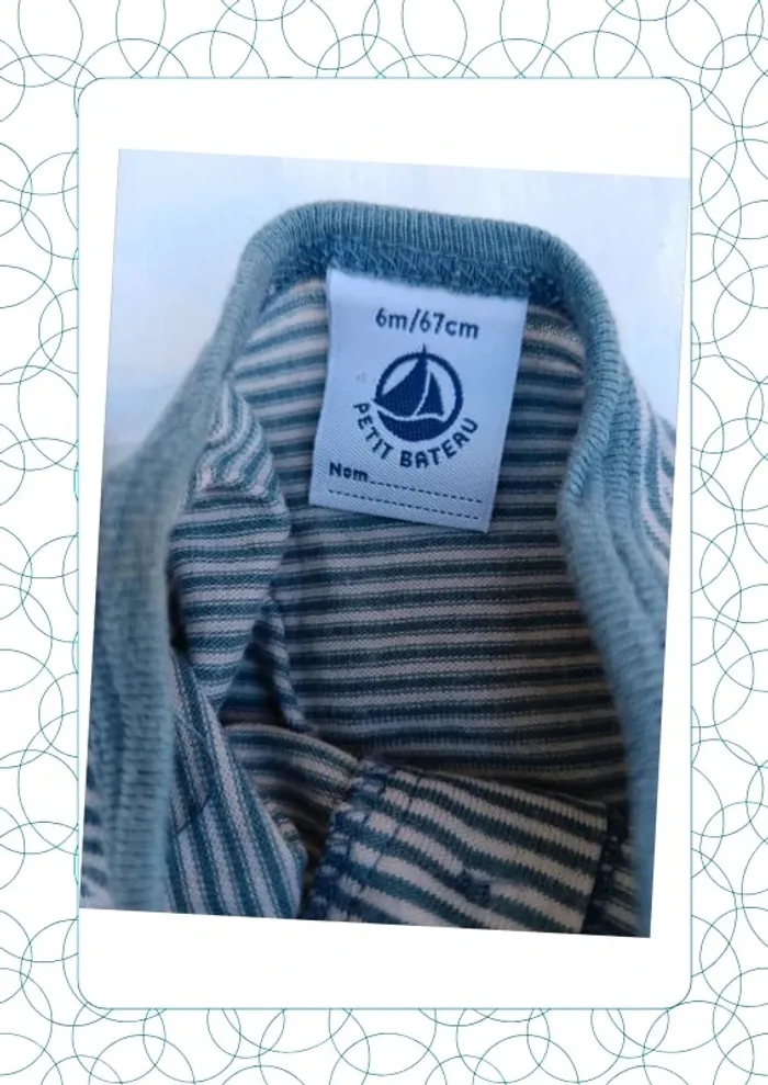 Barboteuse 6 mois Petit Bateau - photo numéro 3