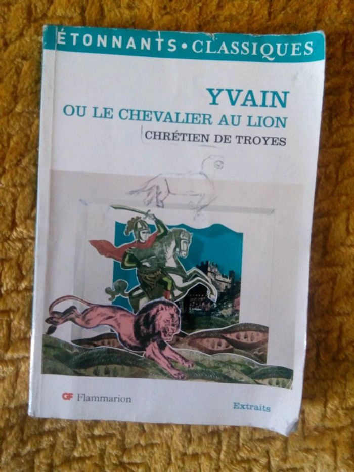 Yvain ou le chevalier au lion par Chrétien de Troyes