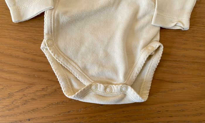 Body bébé crème Taille Naissance - photo numéro 4