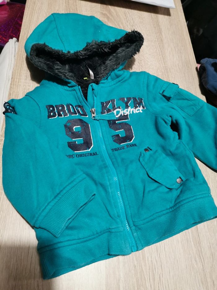 Veste fourré 18 mois - photo numéro 4