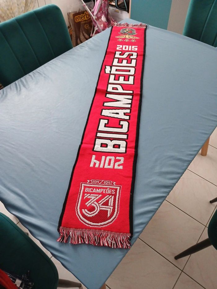 Écharpe foot benfica lisboa Lisbonne 2014 2015