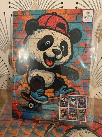 Affiches “Hip Hop Animals” pour chambre enfant