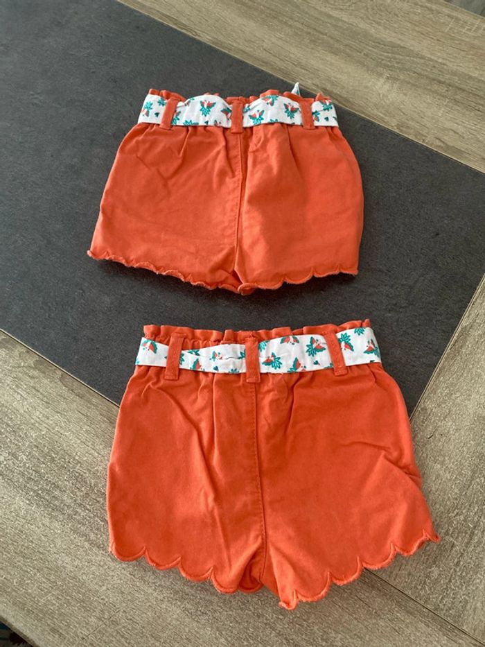 Lot de 2 shorts obaibi 6 mois - photo numéro 2