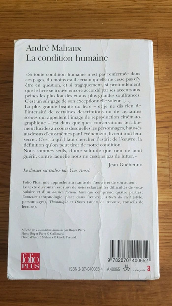 La condition humaine d'André Malraux - photo numéro 2