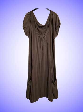 Robe Courte Grise Taille Unique Fash & Glam