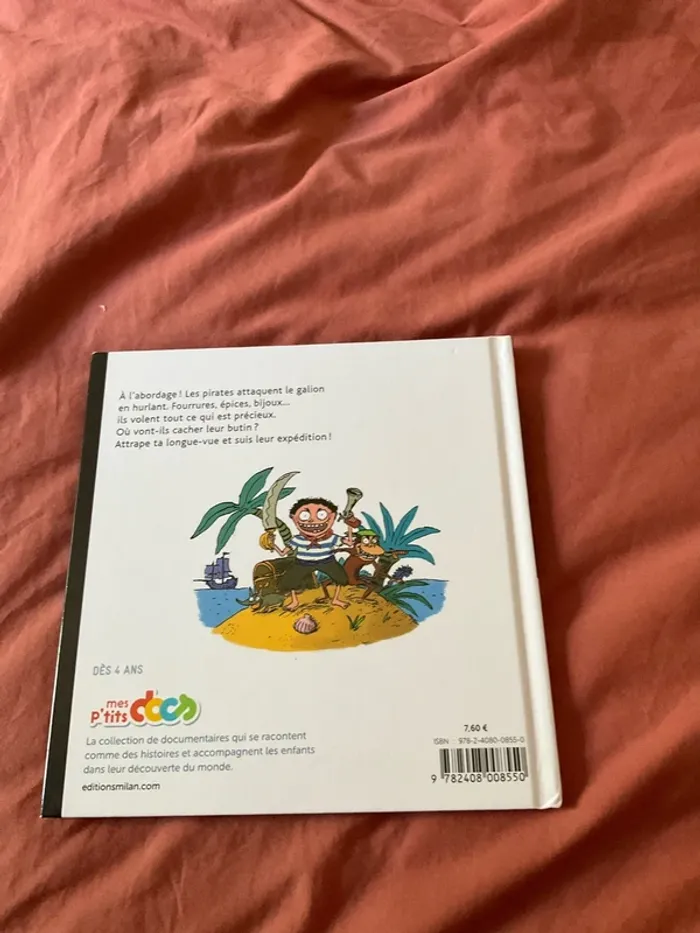 Livre les p.tits docs les pirates - photo numéro 2
