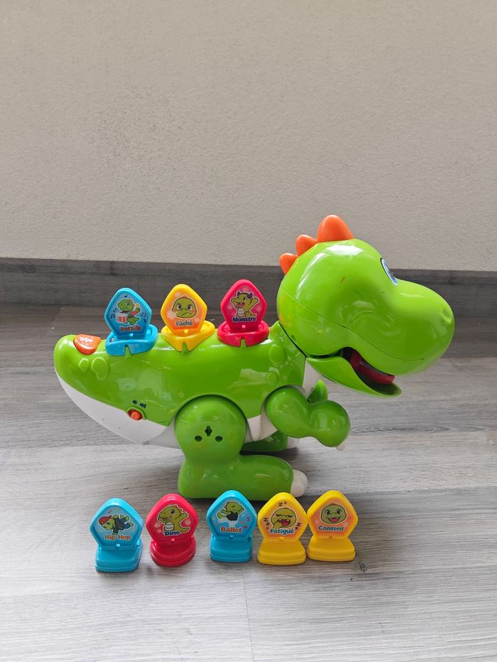 Lot jouets VTech bébé : dinosaure éducatif, mini ferme musicale, clé interactive - photo numéro 3