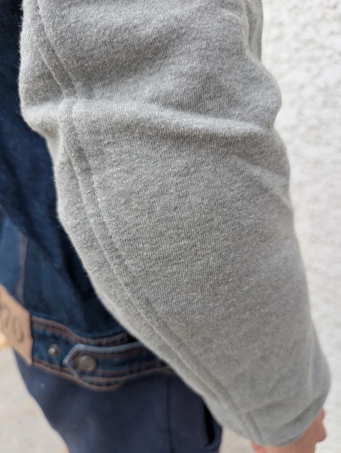 Blouson jean moto avec coque homme - photo numéro 4