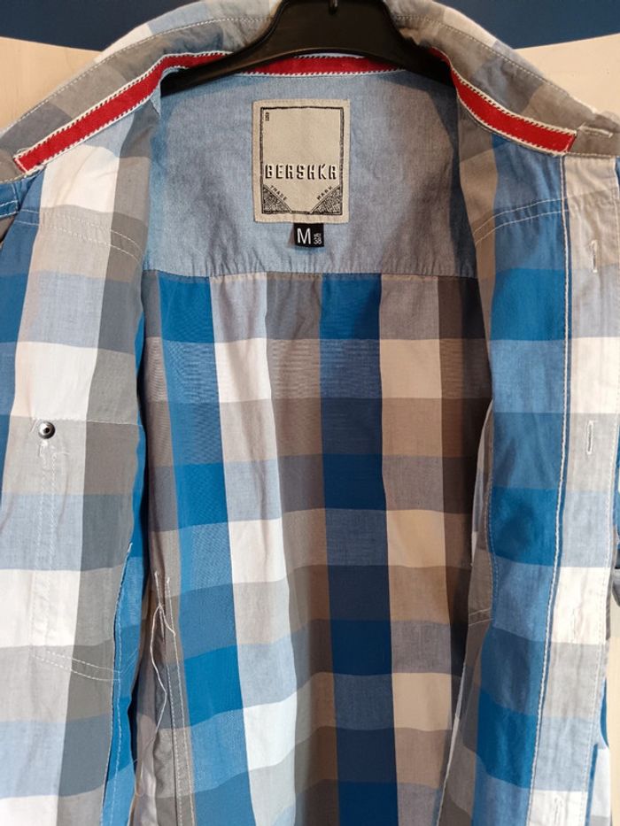 Chemise manches courtes Bershka - photo numéro 2