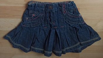 Jupe en jean sergent major 3 ans