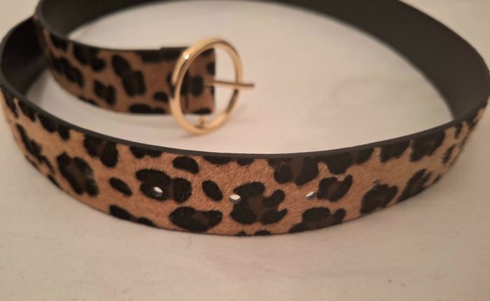 Ceinture femme motif léopard - photo numéro 3