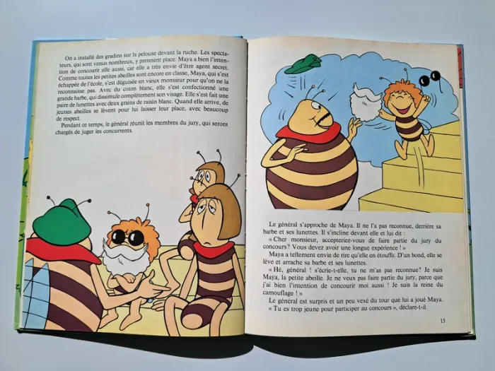 Livre La Mission Secrète de Maya L'Abeille - photo numéro 2
